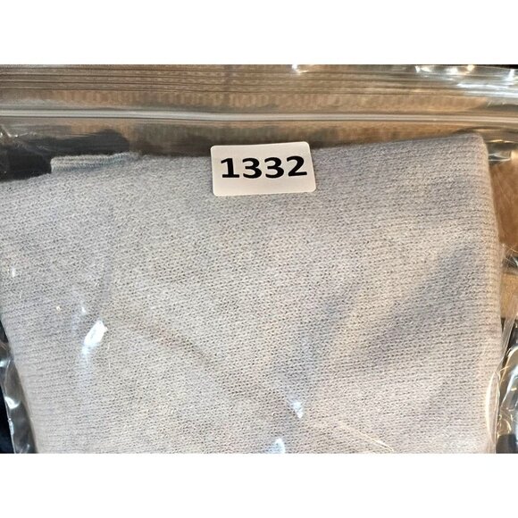 Vince Camuto Womens Sweater Small Oversized Blue Crew Neck Stretch Cropped Hi Lo - Picture 10 of 10